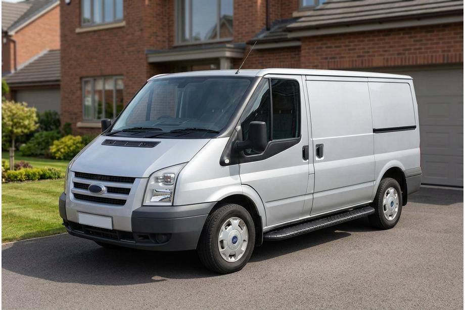 Ford Transit 2000–2014 Seitenschweller Bosphorus Black (2 Stk., Aluminium) Image
