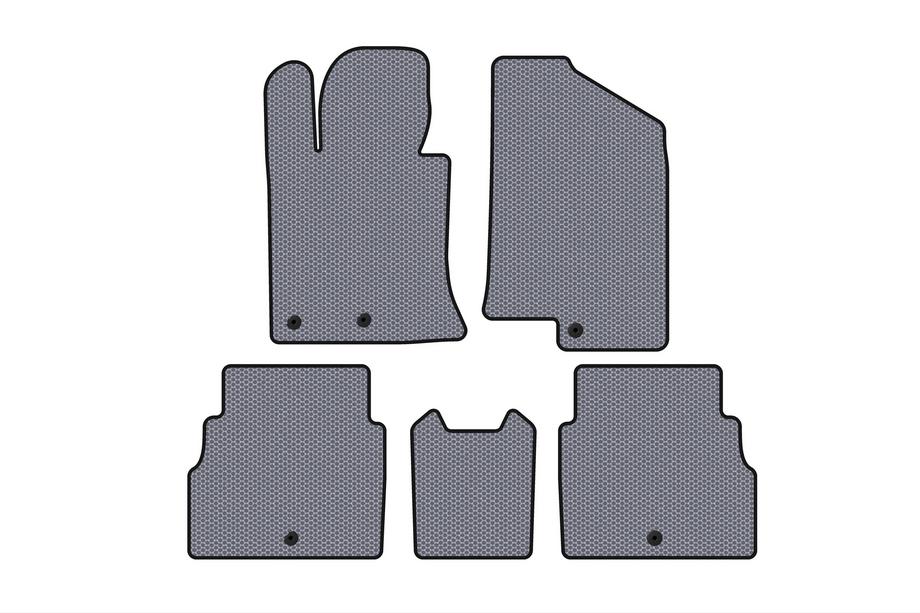 Hyundai Sonata YF 2010-2014 Gummimatten Carsuit V2 (Grau) Image