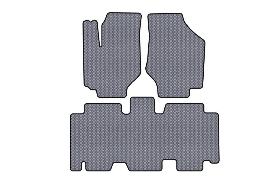 Hyundai Trajet 2000-2007 Gummimatten Carsuit (Grau) Image