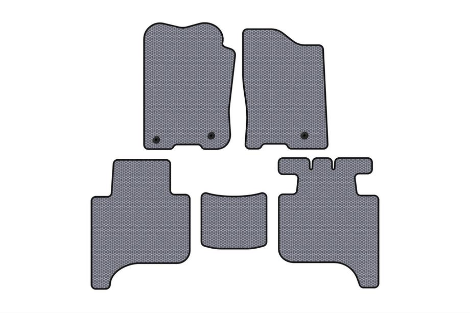 Infiniti QX56 2004-2010 Gummimatten Carsuit (2 Reihen, 2004-2008, grau) Image