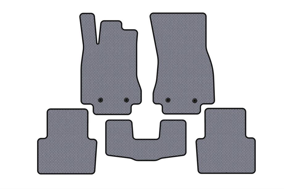 Jaguar XF 2009-2016 Gummimatten Carsuit (Grau) Image