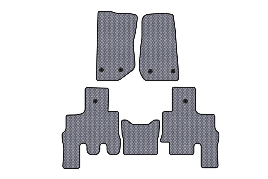 Jeep Wrangler 2007-2017 Gummimatten Carsuit (Grau) Image