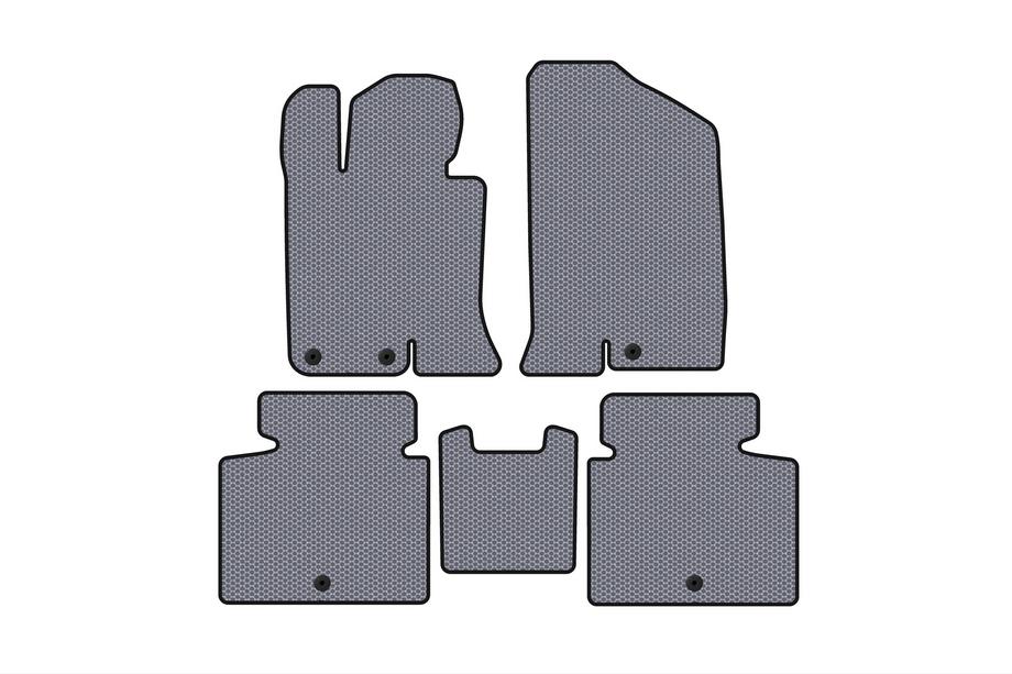 Kia Optima 2010-2016 Gummimatten Carsuit V-2 (SD, grau) Image