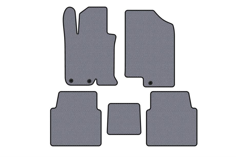 Kia Optima 2010-2016 Gummimatten Carsuit V-1 (SD, grau) Image