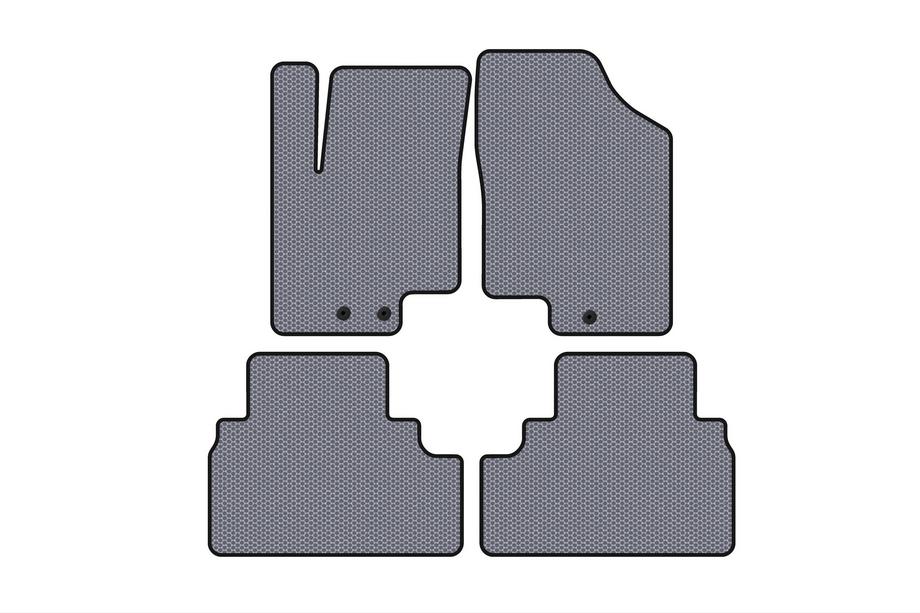 Kia Venga 2010-2019 Gummimatten Carsuit (Grau) Image
