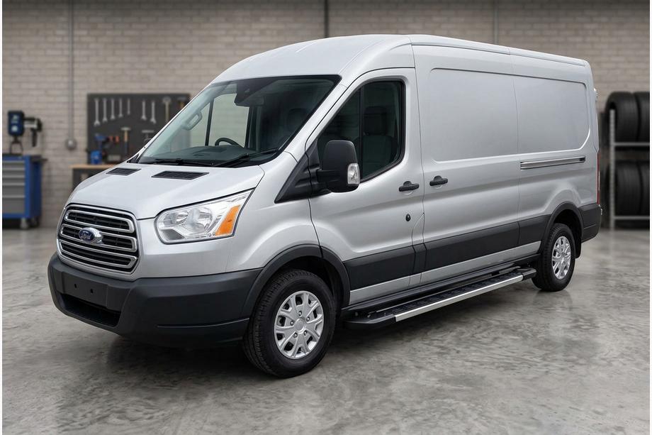 Ford Transit 2014- Seitenschweller RedLine V1 (2 Stk., Aluminium) Image