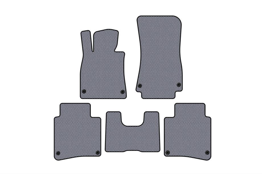 Mercedes S-class W222 2013-2022 Gummimatten Carsuit (2017-2020, SD, Langversion, grau) Image