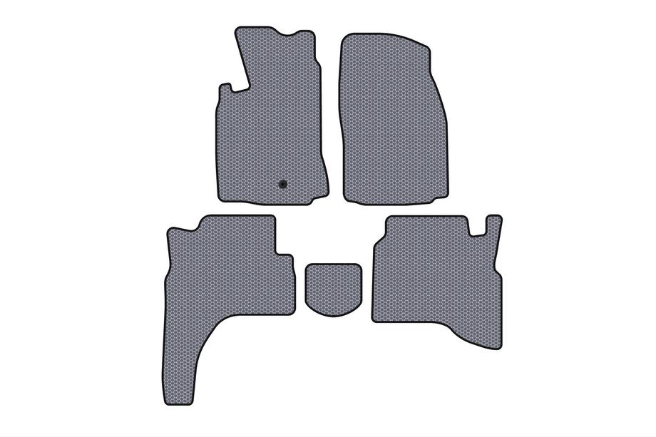 Mitsubishi Pajero Sport 1996-2007 Gummimatten Carsuit (Grau) Image