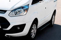 Ford Custom 2013-2022 Trittbretter Allmond Black (2 Stk., Aluminium) Foto 1