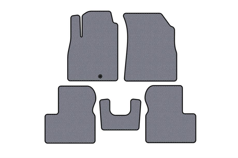 Nissan Micra K13 2011-2016 Gummimatten Carsuit (Grau) Image