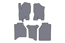 Nissan Navara 2006-2015 Gummimatten Carsuit (ohne Boxen, Grau) Foto 1