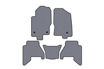 Nissan Pathfinder R51 2005-2014 Gummifußmatten Carsuit V2 (2 Reihen, Grau, 2010-2014) Foto 1