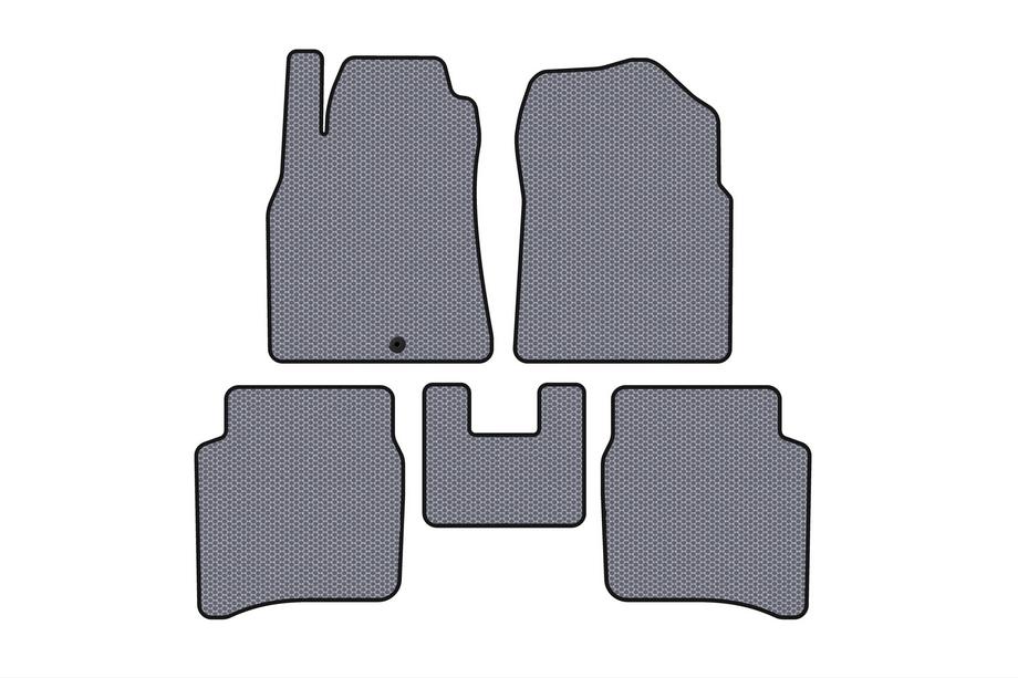 Nissan Primera P12 2002–2007 Gummimatten Carsuit (SD, Grau) Image