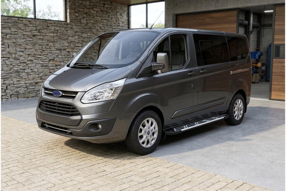Ford Custom 2013-2022 Seitenschweller Sunrise (2 Stk., Aluminium) Image