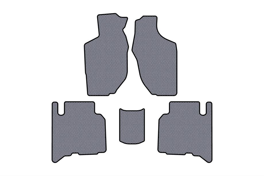 Opel Frontera 1998-2003 Gummimatten Carsuit (5-türig, grau) Image