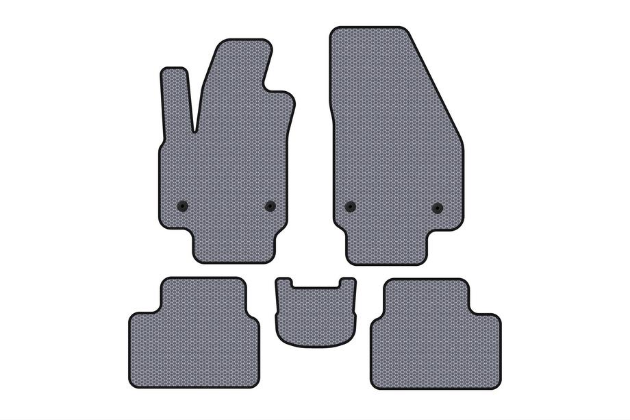 Opel Meriva 2010-2017 Gummimatten Carsuit (Grau) Image
