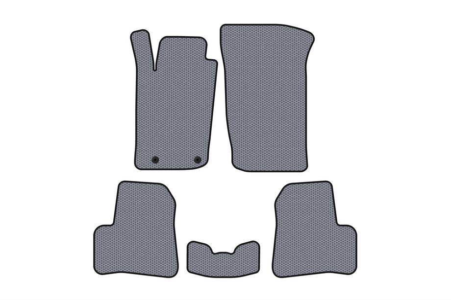 Peugeot 206 1998-2024 Gummimatten Carsuit (1998-2009, Grau) Image