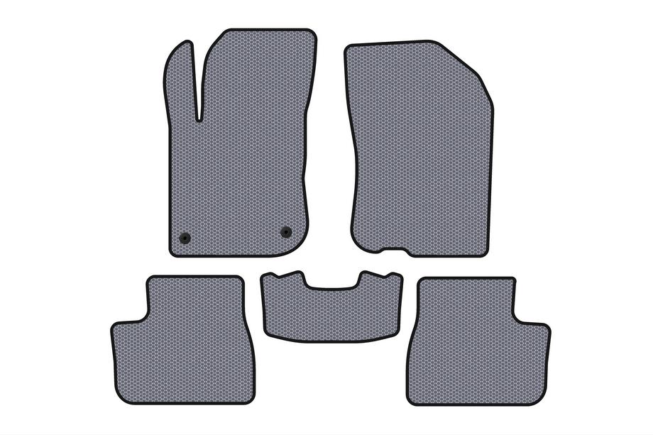 Peugeot 208 2012-2019 Gummimatten Carsuit (Grau) Image