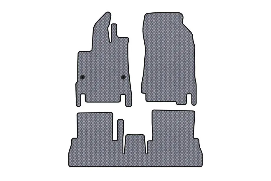 Peugeot Partner/Rifter 2019- Gummimatten Carsuit (7-Sitzer/Langer Radstand, Grau) Image
