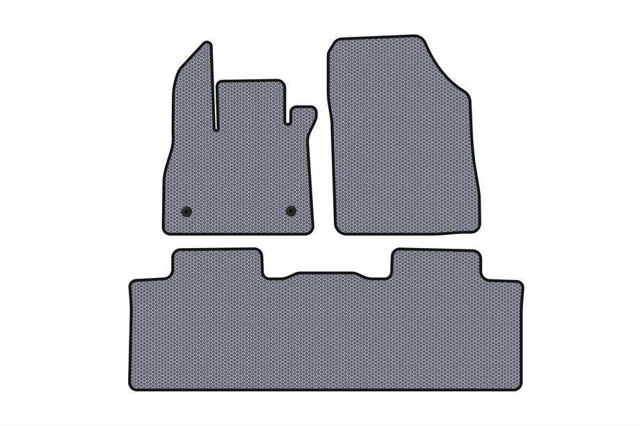 Renault Espace 2014- Gummimatten Carsuit (5-Sitzer, grau) Image