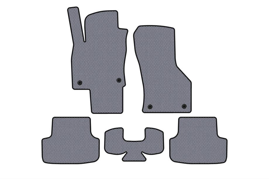 Seat Leon 2013-2020 Gummimatten Carsuit (Grau) Image