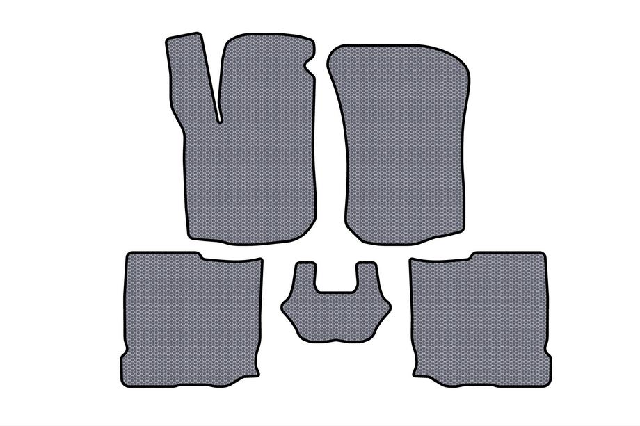 Seat Leon 1999-2005 Gummimatten Carsuit (HB, 5-türig, grau) Image