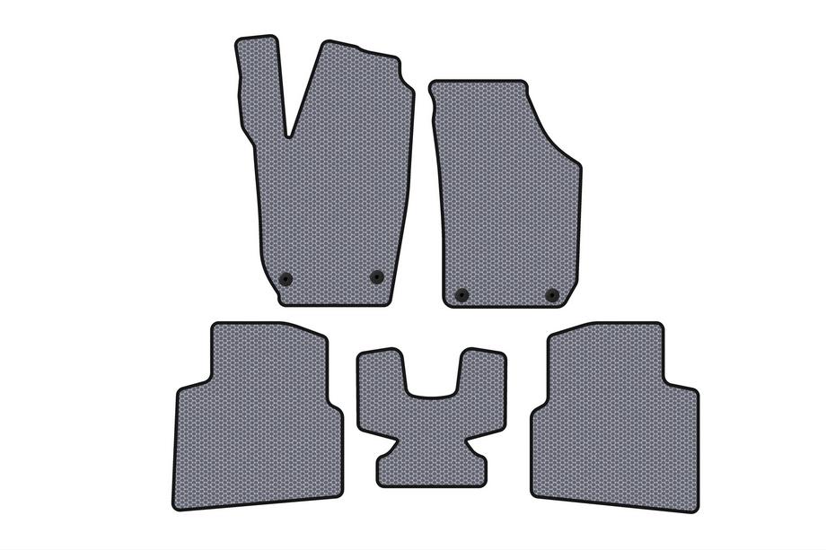 Skoda Roomster 2006-2015 Gummimatten Carsuit (Grau) Image