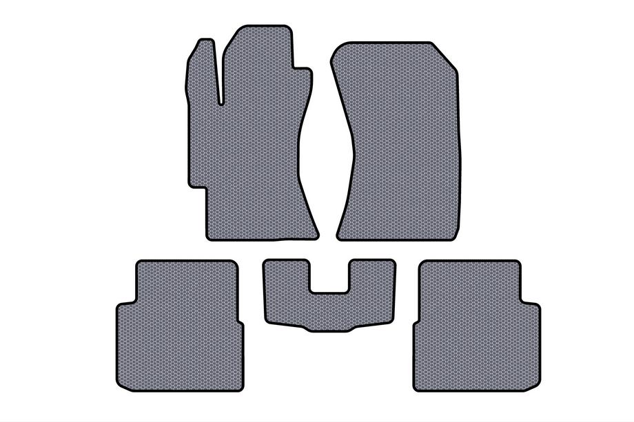 Subaru Impreza 2007-2011 Gummimatten Carsuit (HB, grau) Image
