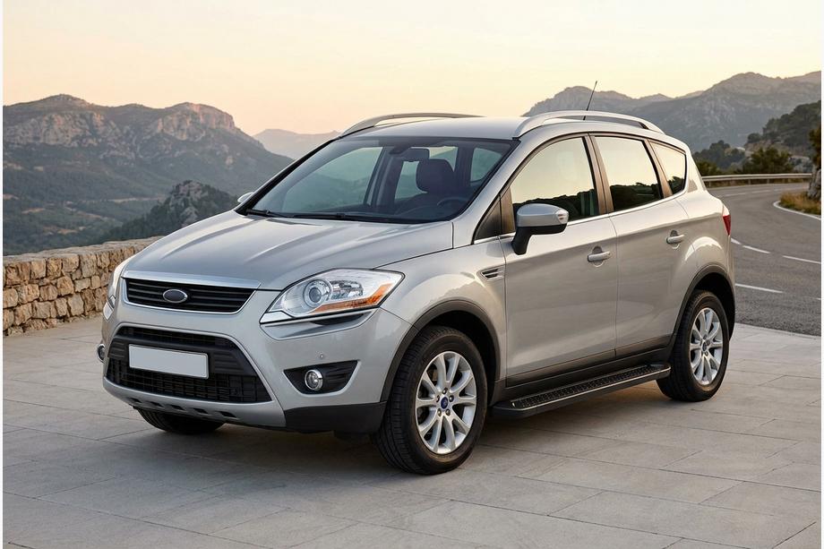 Ford Kuga 2008-2013 Trittbretter Allmond Black (2 Stk., Aluminium) Image