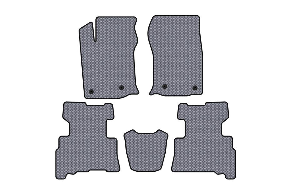 Toyota 4Runner 2009-2024 Gummimatten Carsuit (2 Reihen, 2014-2024, 7-Sitzer, grau) Image