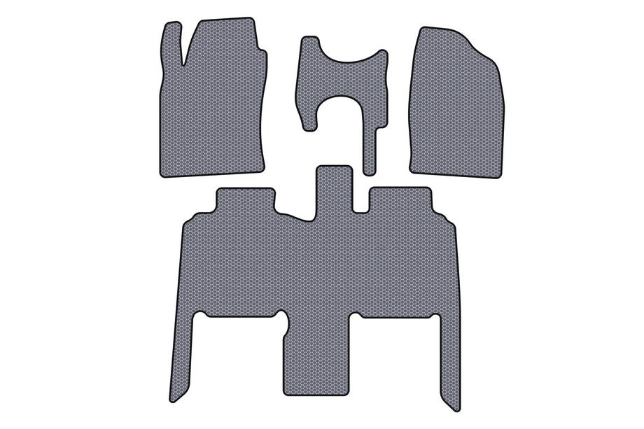 Toyota Previa 2000-2006 Gummimatten Carsuit (Grau) Image