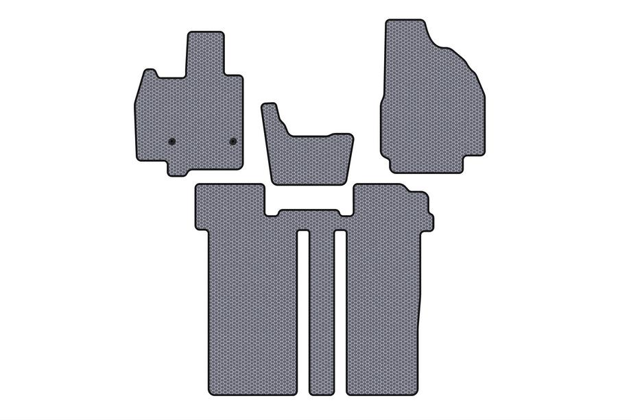 Toyota Previa 2006-2019 Gummimatten Carsuit (2 Reihen, 6-Sitzer, grau) Foto 1