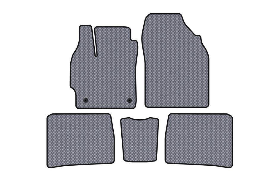 Toyota Prius 2009-2015 Gummimatten Carsuit (LB, grau) Image