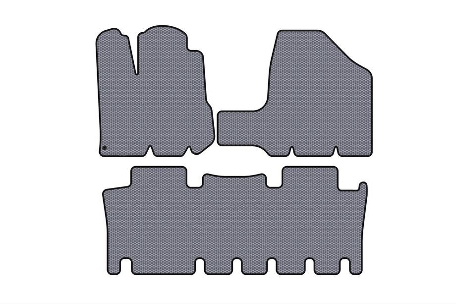 Toyota Sienna 2003-2009 Gummimatten Carsuit (2 Reihen, Grau) Image