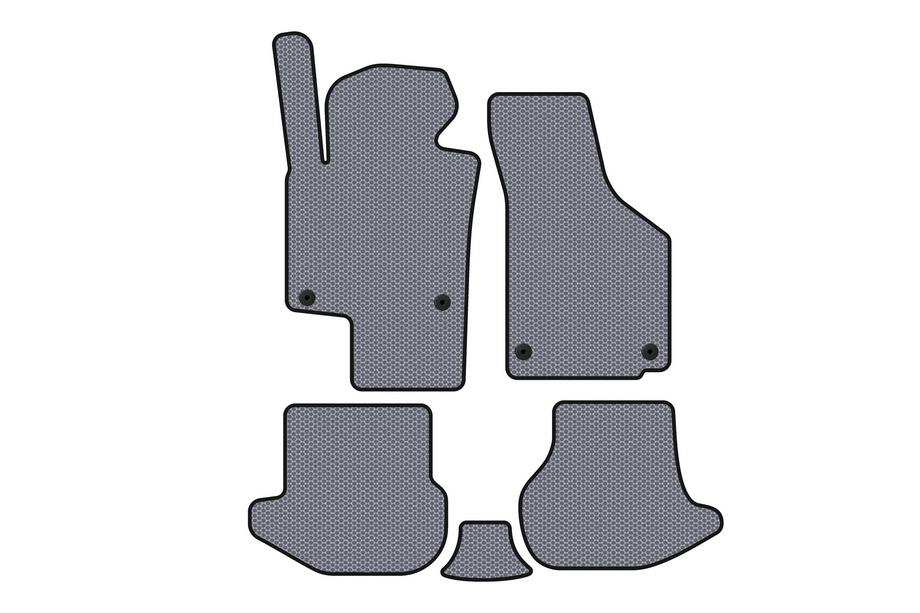 Volkswagen EOS 2006-2011 Gummimatten Carsuit (Grau) Image