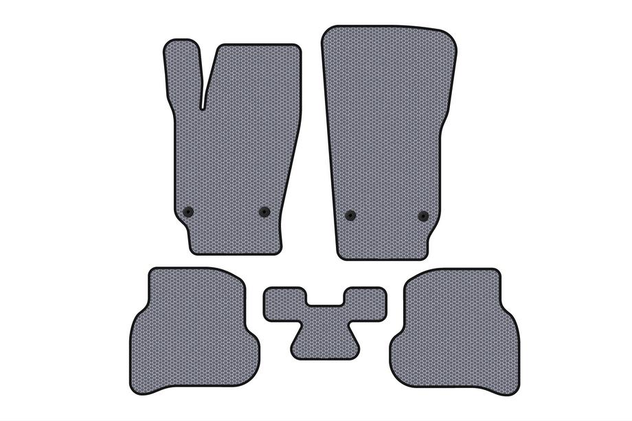 Volkswagen Polo 2010-2017 Gummimatten Carsuit (HB, 3/5-türig, grau) Image