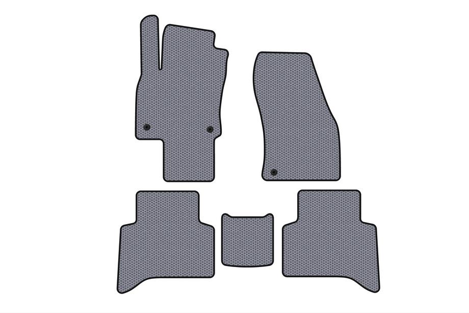 Volkswagen Touran 2015- Gummimatten Carsuit (5-Sitzer, grau) Image
