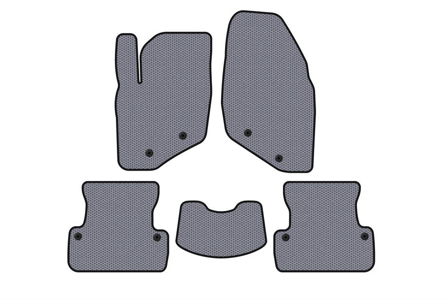 Volvo S60 2000-2009 Gummimatten Carsuit (SD, Grau) Image