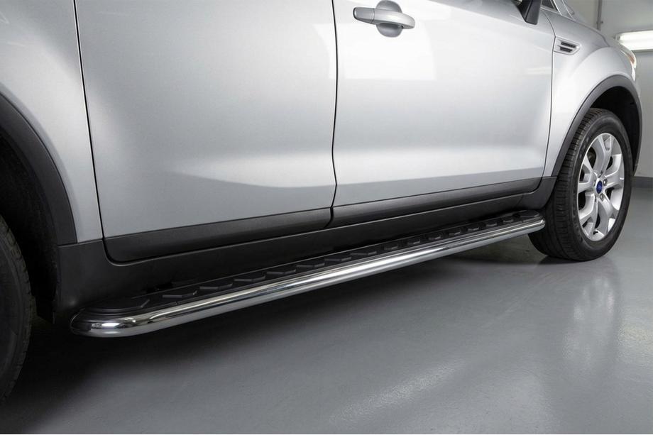Ford Kuga 2008-2013 Trittbretter Maydos V1 (2 Stk., Aluminium & Edelstahl) Image