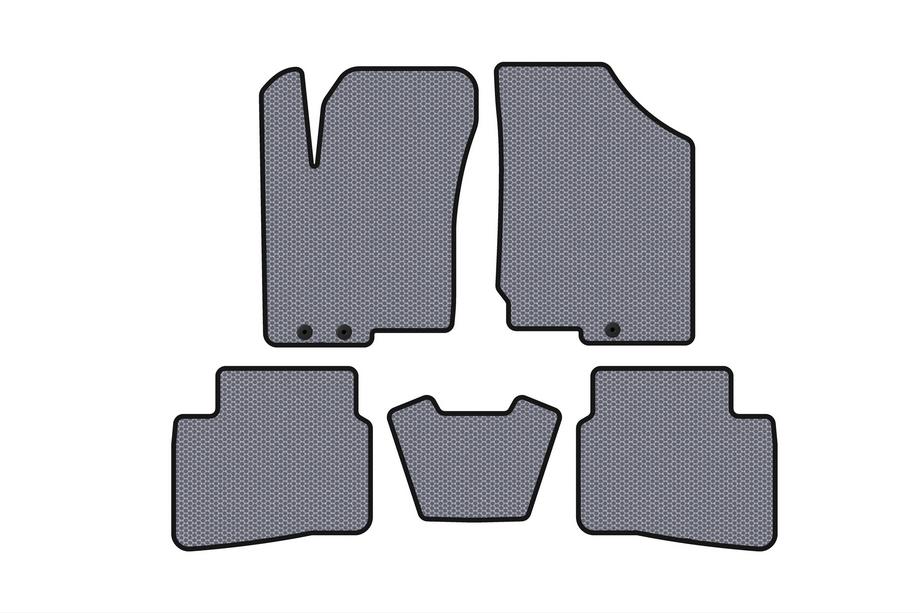 Kia Forte 2008–2024 Gummimatten Carsuit (2008-2012, grau) Image
