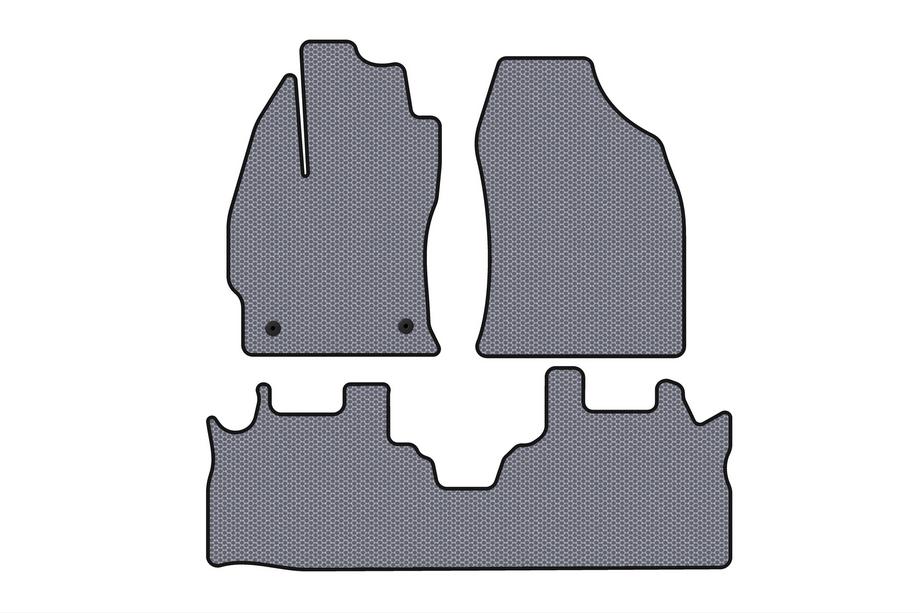 Toyota Prius Gummimatten Carsuit (2 Reihen, Grau) Image