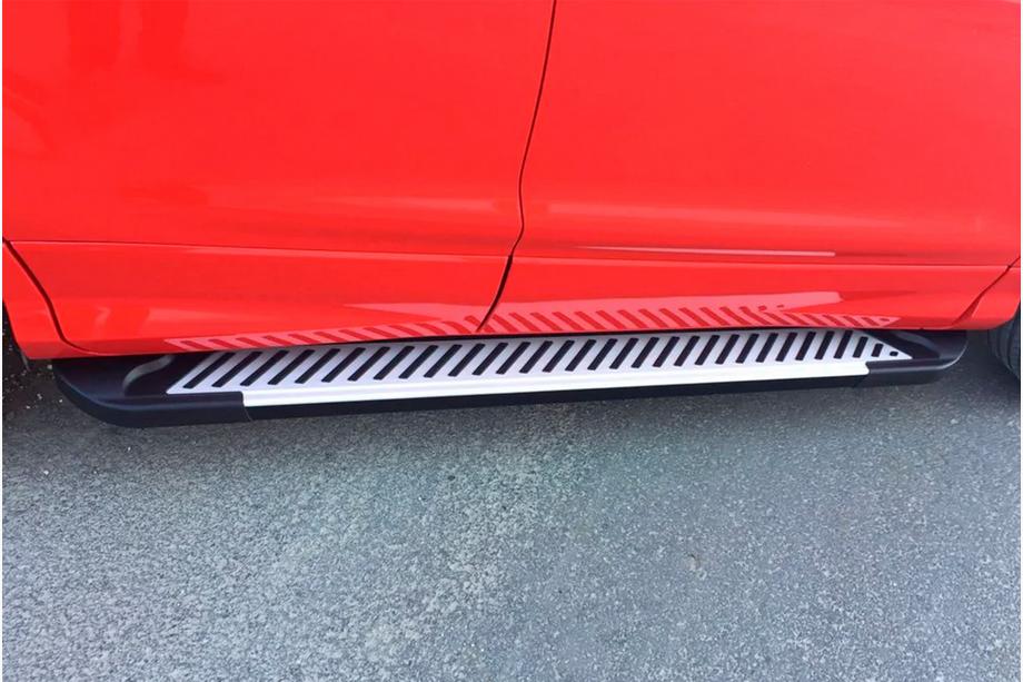 Ford Kuga/Escape 2013-2019 Seitenschweller Line (2 Stk., Aluminium) Mit Zierleisten an den Türen Foto 4