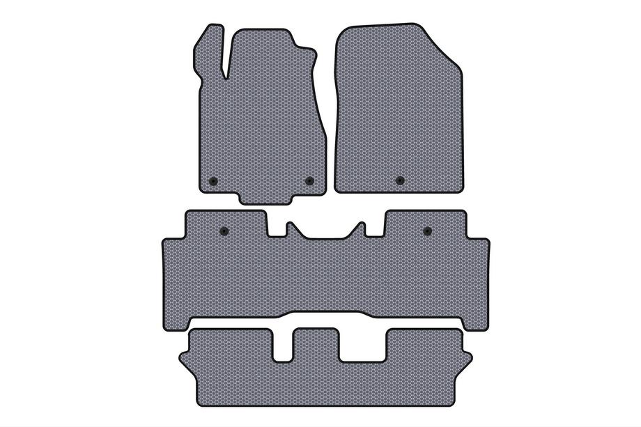 Acura MDX 2007-2013 Gummimatten Carsuit (3 Reihen, grau) Image