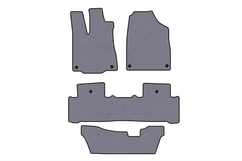 Acura MDX 2013-2020 Gummimatten Carsuit (3 Reihen, grau) Image