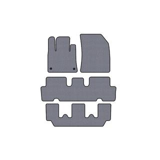 Gummimatten Carsuit V1 (3 Reihen, Grau) Citroen C-4 Picasso 2013–2022 Foto 1