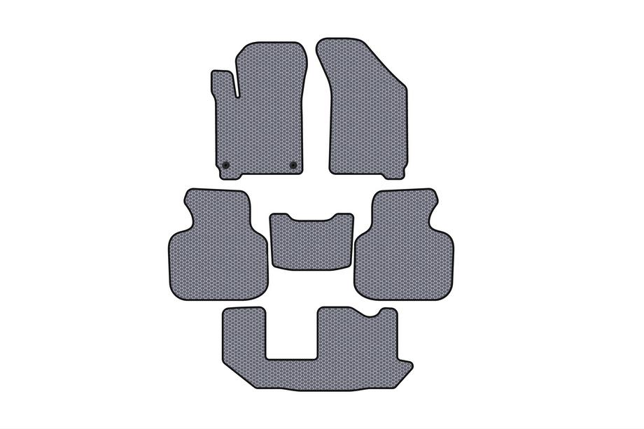 Dodge Journey 2008-2020 Gummimatten Carsuit (2011-2020, 3 Reihen, 7-Sitzer, grau) Foto 1