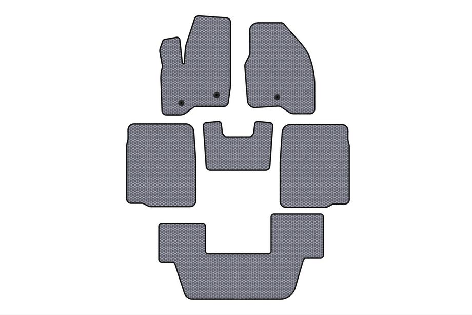 Ford Explorer 2011-2019 Gummimatten Carsuit (3 Reihen, 2011-2015, grau) Image