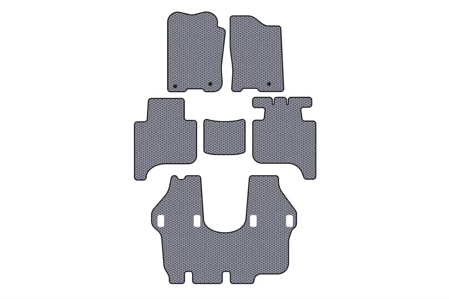 Infiniti QX56 2004-2010 Gummimatten Carsuit (3 Reihen, 2004-2008, grau) Foto 1