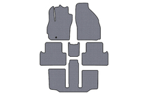 Mazda 5 2005-2009 Gummimatten Carsuit (3 Reihen, 7-Sitzer, grau) Foto 1