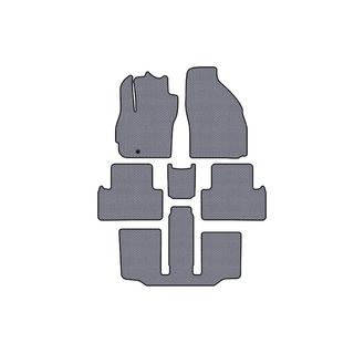 Gummimatten Carsuit (3 Reihen, 7-Sitzer, grau) Foto 1